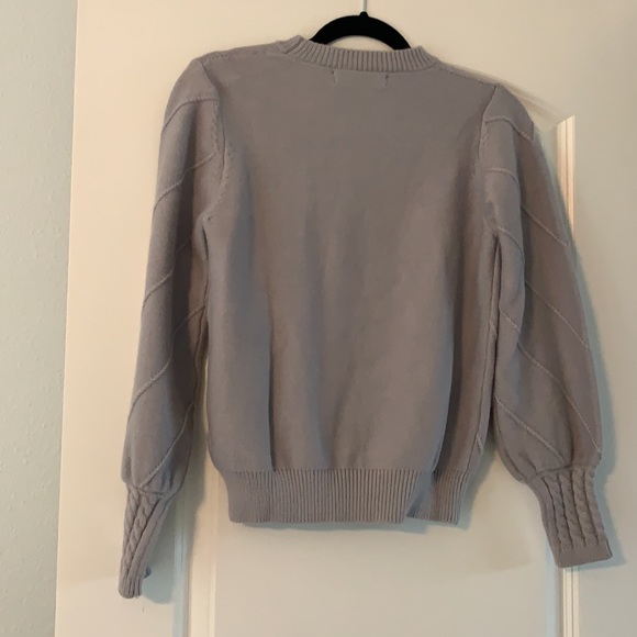 Grey Dot Sweater Size S - Picture 6 of 6